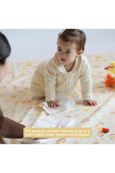 mammam always by your side غطاء أرضية/مفرش طاولة مقاوم للماء ومقاوم للبقع متع...