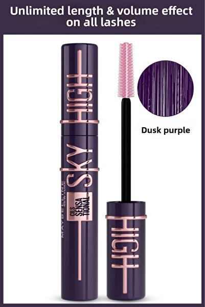 Maybelline New York Μάσκαρα Lash Sensational Sky High, Plum Twilight 7.2 ml
