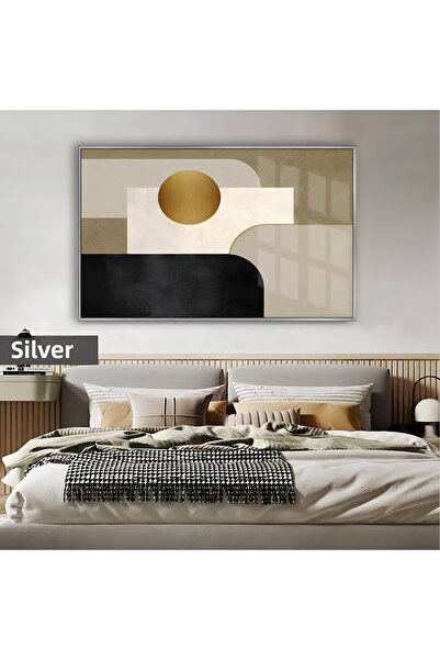 Harikabirev HARİKABİREV | MODEL GEOMETRIC BOHEM (ABSTRACT) | TABLO CU CARCASĂ...