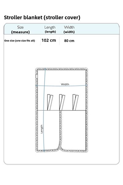 Atelier Babbi 100% Cotton Stroller Cover - Funfair