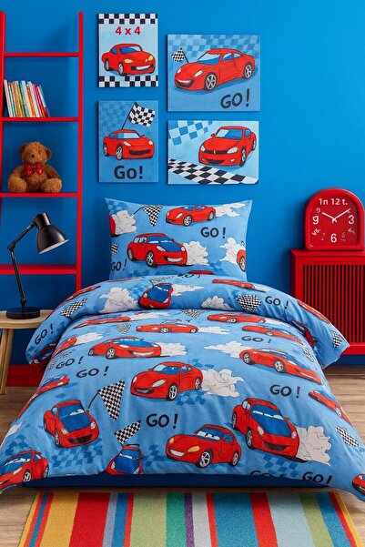 Güvenal Set de lenjerie de pat pentru o persoană din bumbac Terra |   Husă de pilota |   Set de mireasa |   Set de dormit cu cearșaf elastic