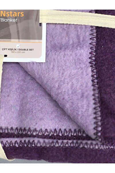 zera collection Double-Sided Double-Color Wool Acrylic Fleece Blanket - Tv Blanket 180X220 - 2200 Grams (9 Colors)