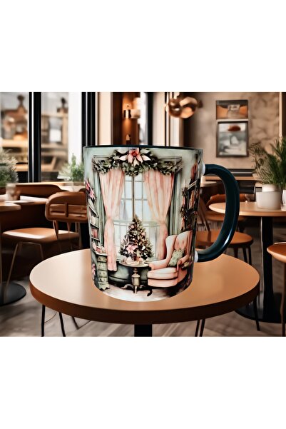 Mugs and love Vintage tasarım büyük boy kupa