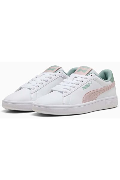 Puma Smash 3.0 Girly Jr 403417 Pantofi sport unisex BEYWHITE