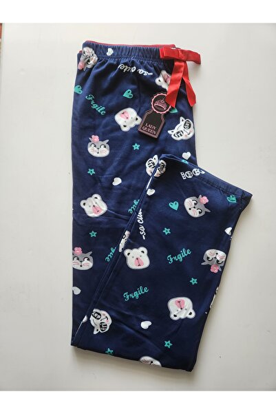 Lady Queen Şardonlu Milan Pijama Altı 0013