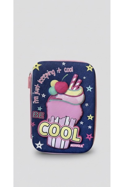 TUMBA'S حافظة أقلام ثلاثية الأبعاد من إيفا مع حامل أقلام مزخرف باللون الوردي ...