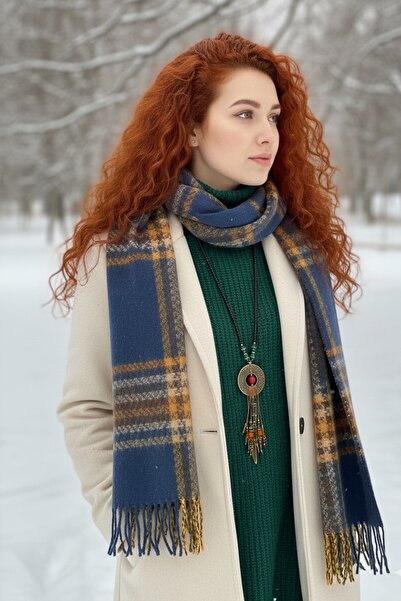 El Yapımı Otantik Uzun Kolye