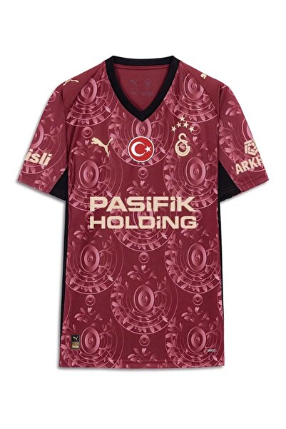 Galatasaray S.K. Split Jersey 25/26 Home Jersey Split Men's Jersey Bordo