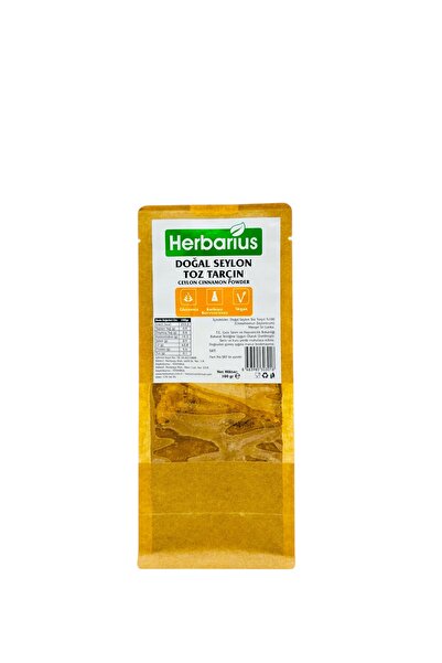 Herbarius Doğal Seylon (SEYLAN) Toz Tarçın 100 gr
