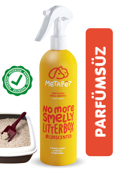 Metapet Parfümsüz Özel Kedi Kumu Koku Giderici, Doğal Ve Kokusuz/naturel Kedi...