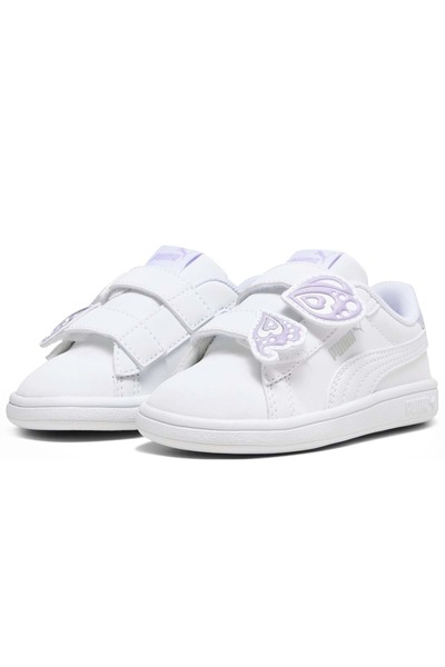 Puma Smash 3.0 Bfly V Inf 394804 Baby Orthopedic Sports Shoes White