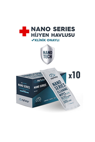 Metapet Tüy Döken Kediler Için Özel Set - Kuru Bakım Şampuanı Ve Nano Series Havlu E Vitamini Ve Doğal