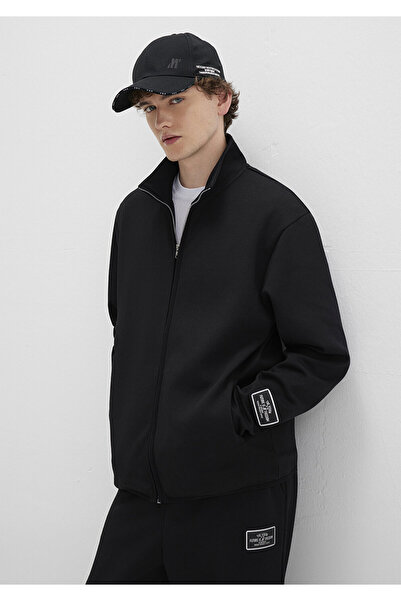 Mavi Siyah Polo İnterlok Sweatshirt 0S10514-900