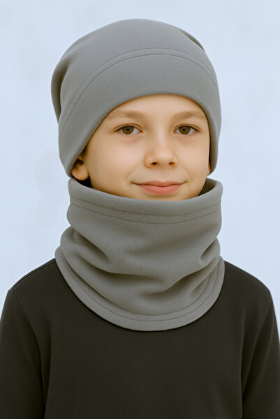 Homy Life Winter Fleece Beanie & Neck Gaiter Scarf 2-Piece Set – Soft, Warm Hat Windproof Balaclava