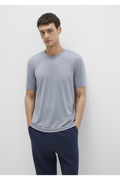 Mavi Bisiklet Yaka Basic Tişört Regular Fit / Normal Kesim 0612865-86584