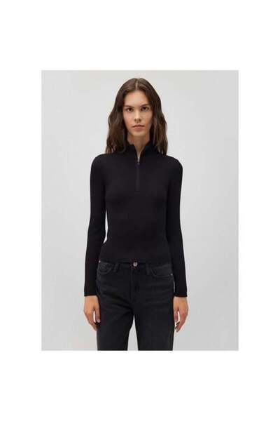 Mavi Siyah Kadın Kazak M1710519-900