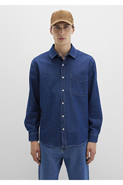 Mavi Denim Gömlek Loose Fit / Bol Rahat Kesim 0211642-85481