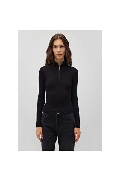 Mavi Pulover negru pentru femei M1710519-900