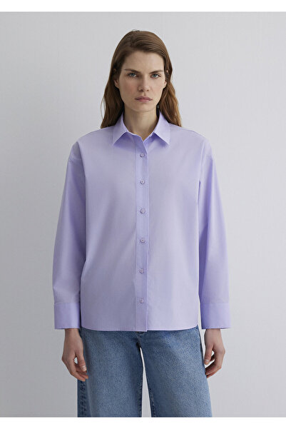 Mavi Purple Shirt Oversize / Wide Cut 1211151-70523