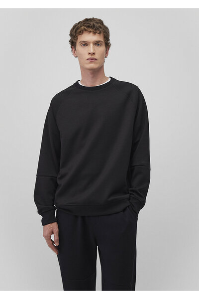 Mavi Bisiklet Yaka Siyah Basic Sweatshirt 0S10295-900