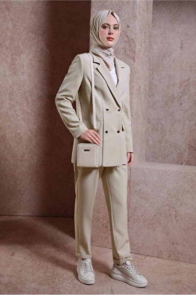 Alvina PANT SUIT WITH ZIPPER ACCESSORY 30422