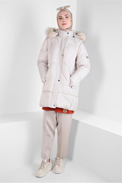 Alvina KAPÜŞONLU ŞİŞME KABAN 90424