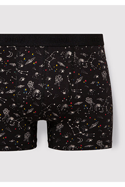 Mavi Galaxy Printed Black Boxer 092084-900
