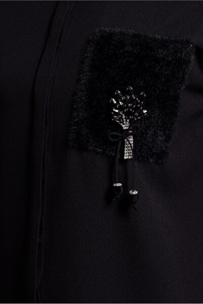 Alvina Teseture Tunic with Brosch Detail 45148