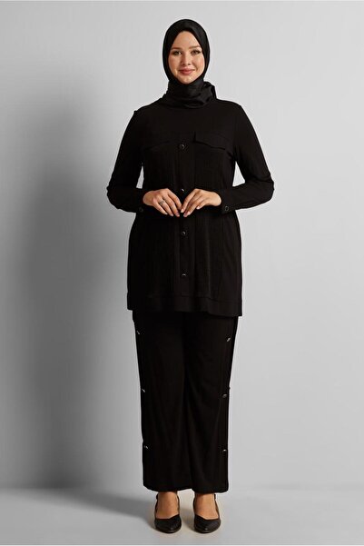 Alvina Button Detail Pants Suit 20746