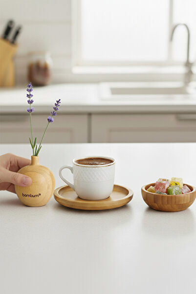 Bambum Forli Bamboo Vase 5.5*4.9cm