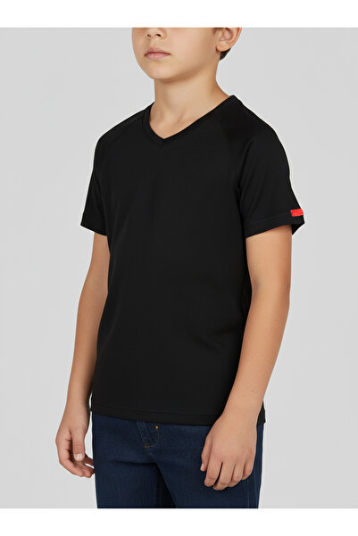 Blackspade Детска термо тениска Level 2 9249 - Черна