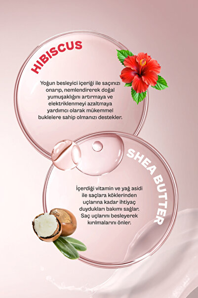 Urban Care Hibiscus & Shea Butter Kıvırcık ve Dalgalı Saçlara Özel Duş Öncesi Saç Bakım Maskesi-vegan-50ml