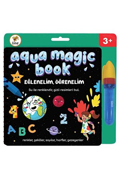 Lino Aqua Magic Book Eğlenelim, Öğrenelim (Sihirli Boyama Kitabı) TFL-1004