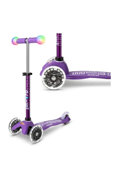 Micro Mini Deluxe Magic Purple (Led) Scooter MMD129