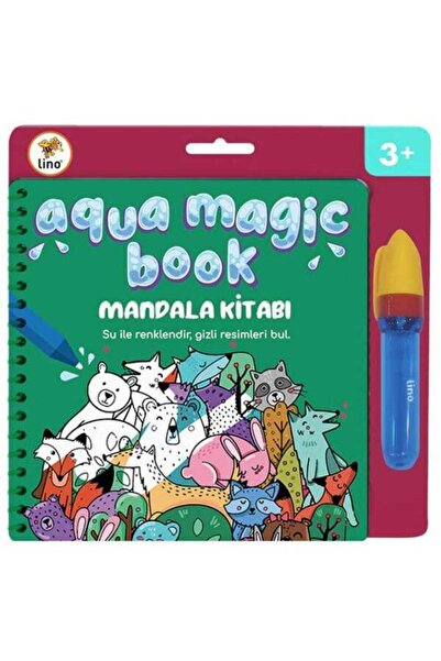 Lino Aqua Magic Book Mandala (Sihirli Boyama Kitabı) Tfl-1003