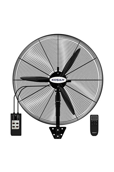 Koşar KSV 650 Kumandalı Sanayi Duvar Tipi Endüstriyel Vantilatör 65 cm