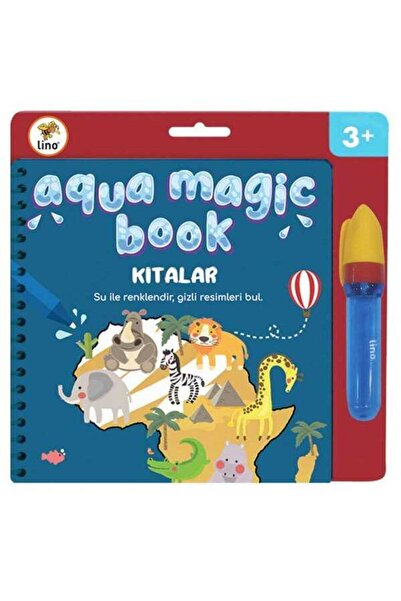 Lino Aqua Magic Book Kıtalar (Sihirli Boyama Kitabı) TFL-1001