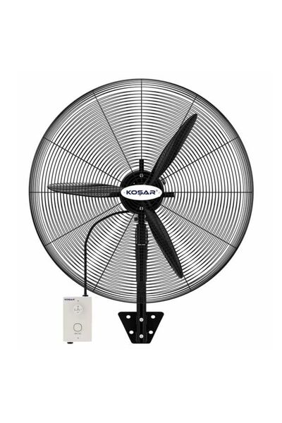 Koşar KSV 650 Sanayi Duvar Tipi Endüstriyel Vantilatör 65 cm