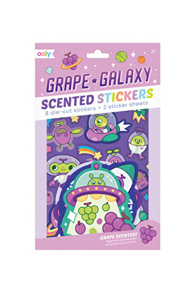 Generic Brand Scented Sticker Set - Galaxy Grape 120-055