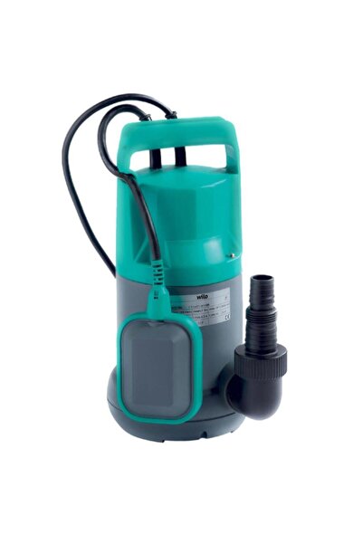 Wilo Drain 10.7 Az Kirli Su Drenaj Dalgıç Pompa 10 Mt. Kablolu Flatörlü 8 mss 9 m³/h 220 Volt