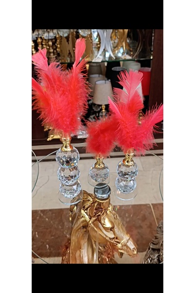 EVCACIYE 3 Boy Tüylü masa sehpa obje consept süs