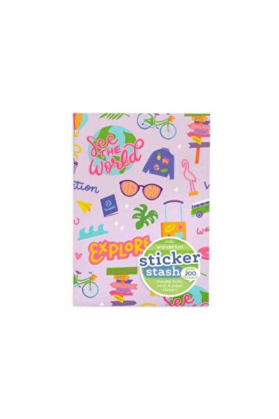 Ooly Autocolant Stash Çıkartma Seti - Wanderlust 120-053