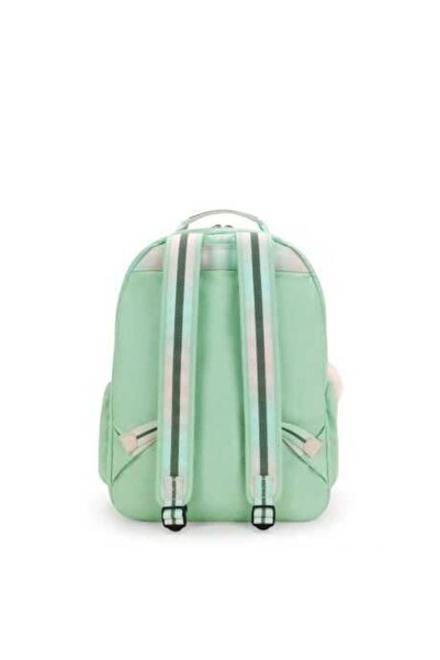 Kipling Seoul Lap Soft Green Met Okul Cantası Kı71355Ky