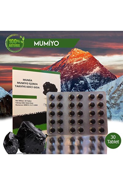 Mumiyo %100 Saf Shilajit | Kırgızistan'dan İthal Bakanlık Onaylı Helal Belgeli