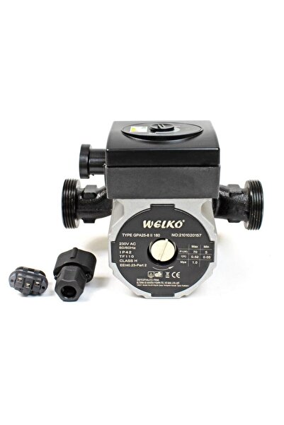 Welko GPA 25-8 180 mm 25-40.000 Kazan İçin Frekans Konvertörlü Sirkülasyon Po...