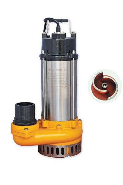 Water Sound V2200 Kirli Su Aktarma, Vortex Fanlı Drenaj Dalgıç Pompa 16 mt. Y...