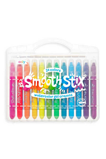 Ooly Smooth Stix Sulu Boya Efektli 24lü Jel Boya Kalemi 133-091