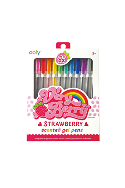 Ooly Very Berry Çilek Kokulu 12’li Jel Kalem 132-144