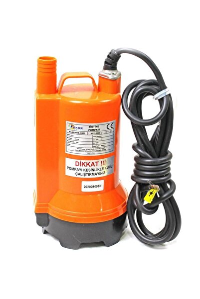 Water Sound 24 Volt Dc Drenaj Dalgıç Pompa 7 Mt Yükseklik 7.5 m³/h