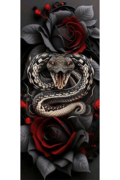 aydın garage Kapı Direk Kaplama Folyosu BASKILI STİCKER Sağ-Sol 2 Adet 22*50 CM